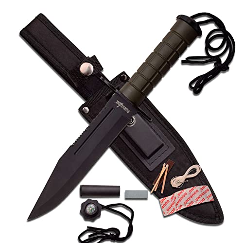 Survivor Fixed Blade with Survival Kit