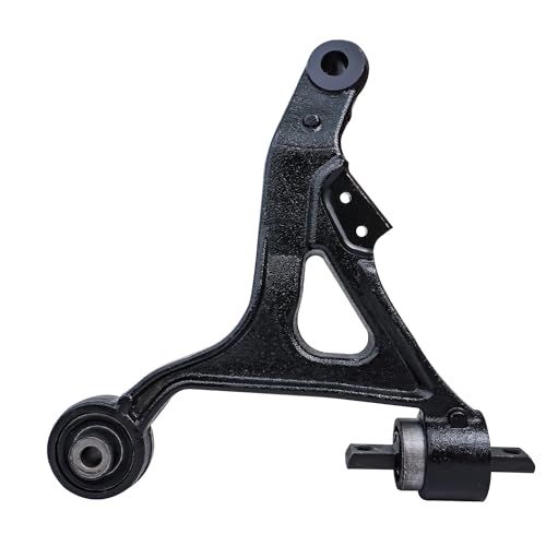 Image of Detroit Axle - FWD Front Lower Control Arms Kit for 2007 Volvo S60, 2 Lower Control Arms Assembly, 2 Lower Ball Joints Replacement - [From Chassis #626502, To VIN 626501]