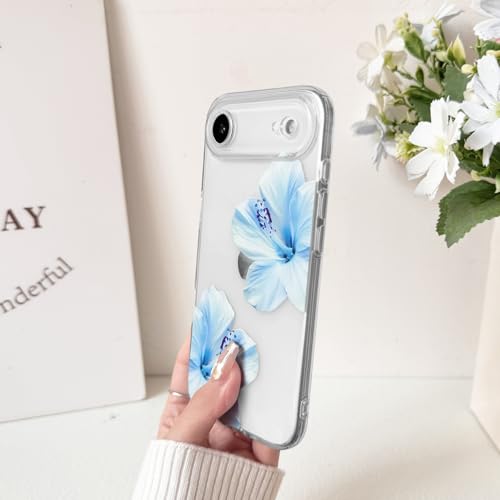 NITITOP Compatible with iPhone 17 Case Clear Flower - Blue by NITITOP - Used condition - Image 6