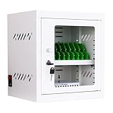 Armoire de charge durable : fabriquée en alliage d'aluminium robuste, cette armoire de chargement de téléphone portable est conçue pour une utilisation durable. La bande de gestion des câbles aide à organiser les cordons d'alimentation, les gardant bien organisés même lorsqu'ils sont complètement chargés.
