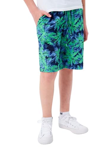 MOR Jungen Shorts 140 | 100% Baumwolle, Kinder Shorts für Jungen...
