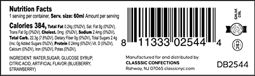 Dee Best Slime Candy Licker Sour Roll On Cherry Flavor Liquid 2.1 Oz (3 Pack) Kosher No Food Coloring #TOP2