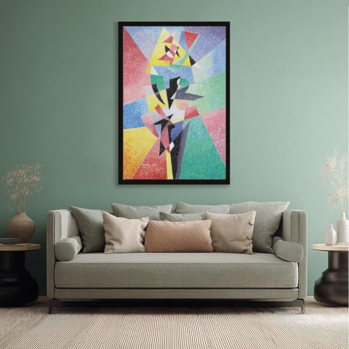 Danseuse Gino Severini Modernisme Toile Tendue Cadre 61x91