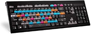 Logickeyboard LKB-AGDA-APBH-US Astra Backlit Shortcut Keyboard for Adobe Graphic Designer, PC