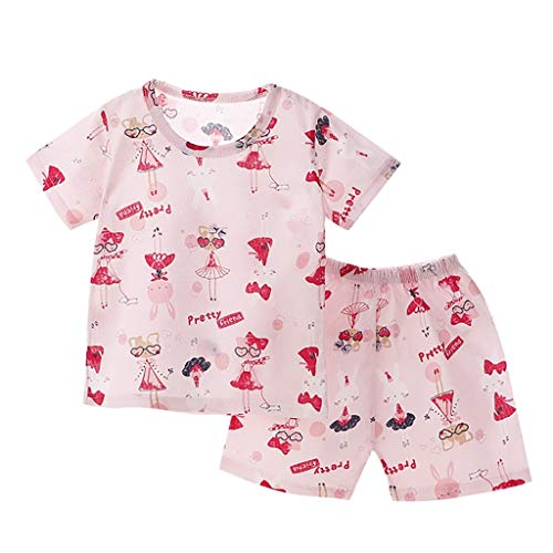 Zieglen 子供服 キッズ パジャマ 半袖 動物柄 Tシャツ パンツ 上下セット 男の子 女の子 薄手ソフト丸首 春夏 ベビー服 赤ちゃん服 肌着 ルームウエア 綿 ショートパンツ ボーイズ 柔らかい 寝間着 部屋着お出かけ 5 ヶ月 4歳 Rwenzorisustainable Org