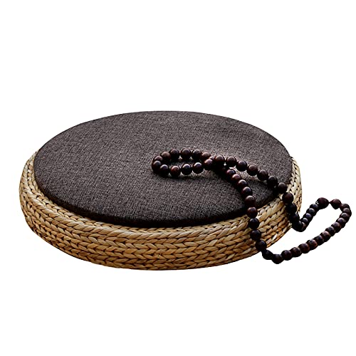 Yogakissen, Meditation, Sitzkissen, Tatamikissen, Bodenkissen, Rein Natürliche Handgewebte Meditationsmatte Cover
