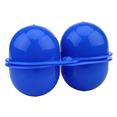 Caixa de Armazenamento de Ovos Portátil Recipiente de Plástico 2 Peças Recipiente de Caixa de Armaze
