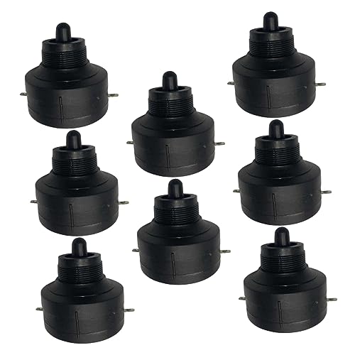 Holibanna 8Pcs Auto Audio Tweeter Loudspeaker High Pitched Horn Speakers for Car Audio System Durable Construction Crisp Sound for Vehicle Upgrades