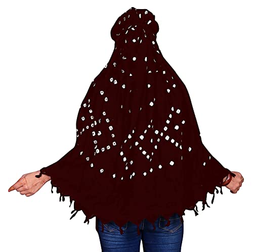 Image of Cotton Long Scarf Cum Mask Scarves Usable for Vehicle Driver | White Printed Design Fabric | Universal Size | Soft & Breathable Sun Protection | For Girl & Women
