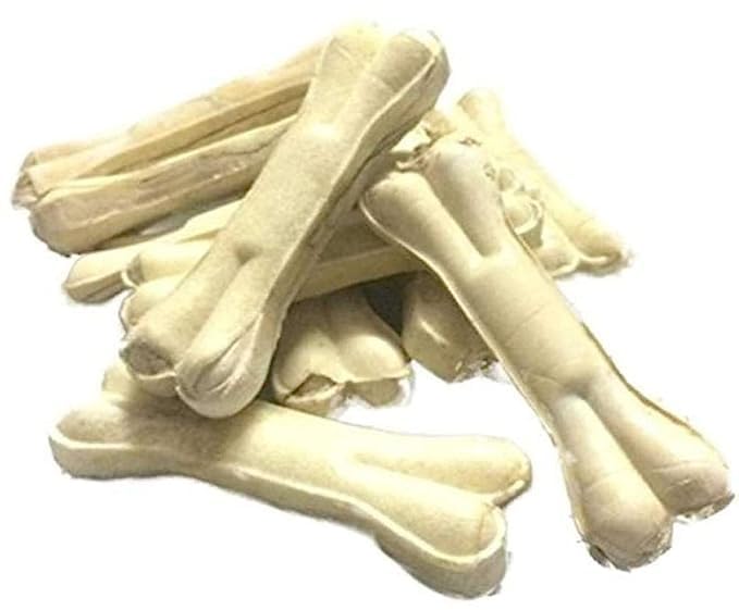 D&C PAWS Rawhide-Pressed Calcium Treat 10-Inch Chicken Flavour Chew Treat Bones Ideal for Chewing and Dental Cleaning All Life Stage Dogs and Puppies (White, Pack of 1kg) (B0C7MXJ6PQ) Amazon Price History, Amazon Price Tracker