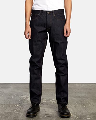 RVCA Mens Slim Fit Denim Pants2