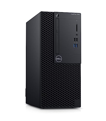 OptiPlex 3060 MT Tower Intel Six Core i5 memoria 11 Pro Computer PC ricondizionato hdd 256 GB solid state drive windows