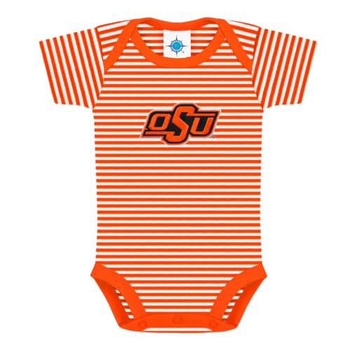 Image of Creative Knitwear College Baby NCAA Infant Striped Bodysuit