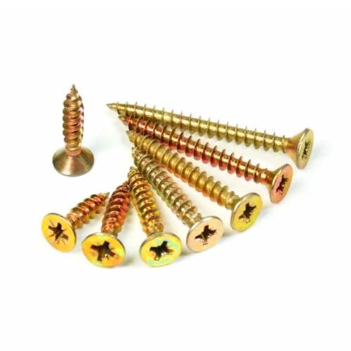 Kit Parafusos Marcenaria 3,5mm Todas Medidas 100 Cada Maleta