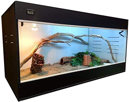 Reptile Cage 48X24X24 Bearded Dragon Cage Lizards Cages Snake Cage with T5HO!