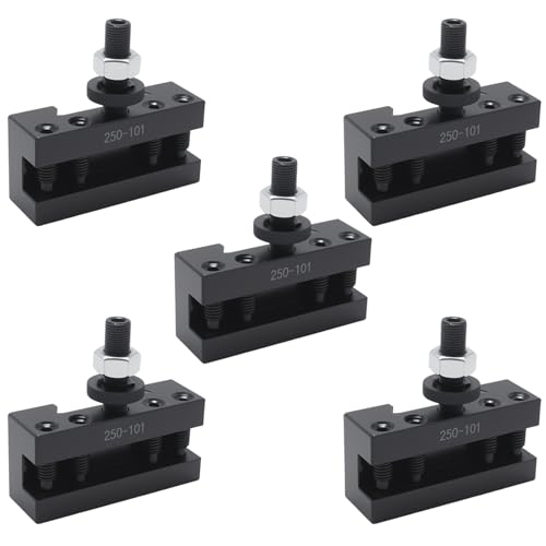 LIDSCURA 5Pcs AXA #1 Quick Change 250-101 Tool Post Turning Facing Holder