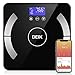 Produktbild Deik Körperfettwaage Bluetooth Digitale Waage Personenwaage mit APP, körperanalysewaage eignet für 8 Benutzer, Körperwaage für die Gewicht, BMI, Körperfett, Wasser, Muskelmasse usw
