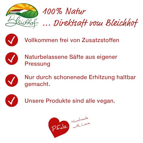 Bleichhof Apfel-Quitten Saft – 100% Direktsaft - 4
