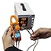 Digital Clamp Meter Auto-Ranging Multimeter Amp Voltage Tester Measure AC Current 600 A, AC/DC Voltage, Resistance, NCV, LPF, Diodes, Continuity and Backlight for Electricians
