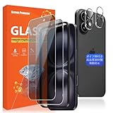 対応 iPhone 17 ガラスフィルム 覗き見 【2* フィルム + 2* レンズ保護フィルム+ 1*ガイド枠付き+ 1*取り除き発泡板】 いPhone 17 フィルム のぞき見防止 iPhone17 強化ガラス 覗き見防止 液晶 保護フィルム 横から見えない 硬度9H 耐衝撃 飛散防止 自動吸着 気泡ゼロ 指紋防止 超高質感YWXT-FK17