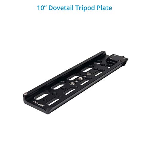 Proaim 15Mm Quick Release Camera Base Plate With Dovetail | Cnc Aluminum Made Baseplate With Standard Dovetail Tripod Plate For Dslr Video Camcorder Bmcc Camera (P-Bpdp-15) #TOP21