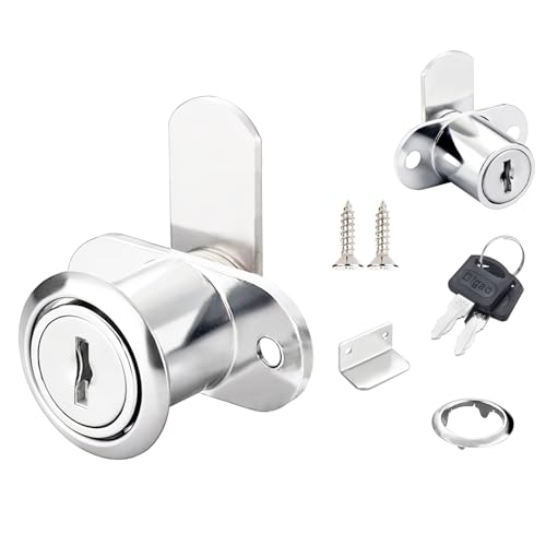 Qrity 1 Piece Cabinet Locks Letterbox Lock, with Different Keys