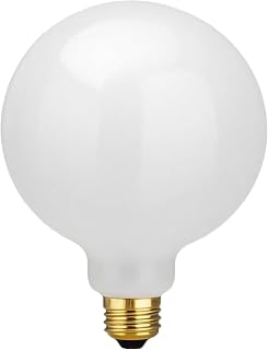 G40 LED Large Globe Light Bulbs, G125 E26 60W Warm White Dimmable