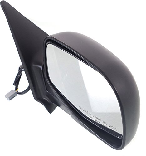 Kool Vue Passenger Side Mirror Compatible With 1993-2005 Ford Ranger, Fits 1998-2005 Mazda B4000, 2001-2005 B2300 & 1998-2005 B3000 Manual Folding, Textured Black, Power Glass - Fo1321206 #TOP2