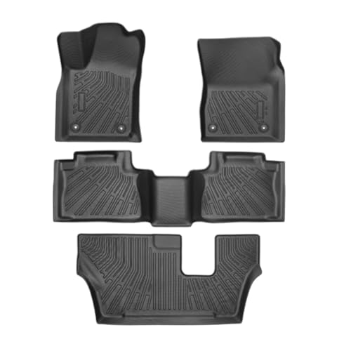 AYEXNSR �t���A�}�b�g ���A���Q�b�W�R���p�[�g�����g�p�b�h �J�[�S���C�i�[ Dodge Durango 2016-2024 �S�V�[�Y�� TPE �C���e���A�A�N�Z�T���[�Ή�(4pcs for 7)