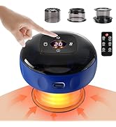 5 in 1 Elektronische Schröpftherapie, Emooncn elektrisches Schröpftherapie-Set (mit 3 Vakuum Schr...