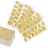 LIANHATA ネイルチップ 接着剤 ネイル 両面テープ つけ爪 付け爪 粘着グミ つけづめ 爪用 DIYゼリーネイルアートステッカーデカール 極薄 強力 防水 透明 (手部用600枚/25シート)