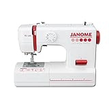 JANOME ジャノメ 電動ミシン 「両手が使えるフットコントローラータイプ」 PJ-100 赤