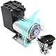 CYTGOUPER Mini Vakuumpumpe 12V - 5L/min DC Unterdruckpumpe mit Halter, geräuscharme Vakuum Pumpe, ideal für medizinische Anwendungen und Gasanalysen