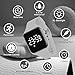 reloj de pulsera digital con podómetro Imagen de reloj de pulsera digital con podómetro