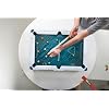 EastPoint 5-in-1 Tabletop Stadium Game Center - Teal, Plastic - Foosball Table Competition - Air Hockey Table for Kids Fun - Pinball Machine & Football Games Variety