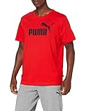 Sport-Shirt im stylishen Look: Durch das große PUMA-Logo erhält das Casual-Shirt einen lässigen und sportiven Style. Das kurzärmlige Sweat-Shirt aus Baumwolle wird so zum absoluten Must-Have.