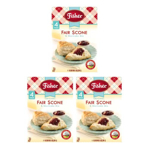 Fisher Original Scone Mix, Bulk Box (4.5 Lb (Pack of 3))