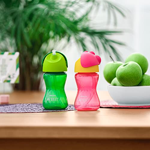 Philips AVENT SCF798/01 Strohhalmbecher, aus Silikon, grün 6