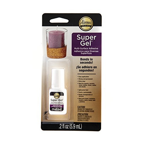 Aleene's 29128 Maximum-Strength Super Gel Brush-On Adhesive