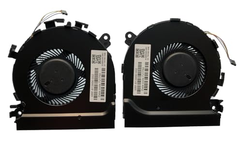 Rangale Replacement Coolign Fan for HP Spectre X360 15-CH 15-CH000 15-CH011dx Series NS75C00-17J21 NS75C00-17J22 (CPU + GPU Fans)
