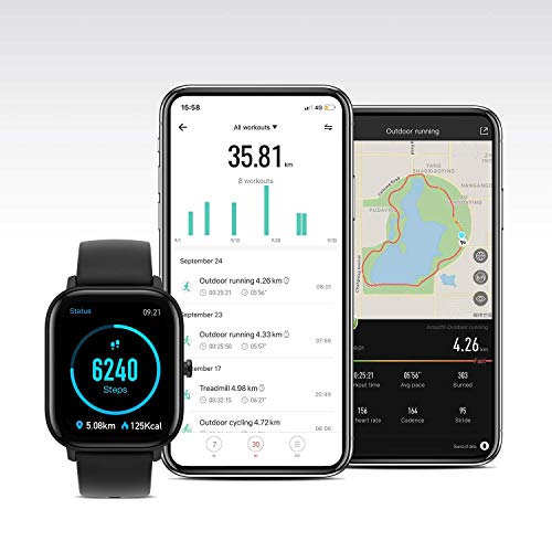 Xiaomi Amazfit GTS Smartwatch mit anpassbaren Widgets, Wasserdicht ✪ - 6