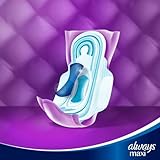 Always Maxi Long Sanitary Towels with Wings, Size 2, 12 Pads - Image 3