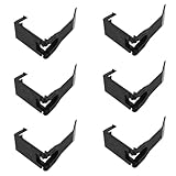 ASAKKURA 8 Pezzi Fermasoldi in Abs Nero, Clip per Organizzare Contanti Compatibili Registratori di Cassa, Accessorio Pratico per Cassetti Porta Contanti in Negozi, Uffici e Supermercati