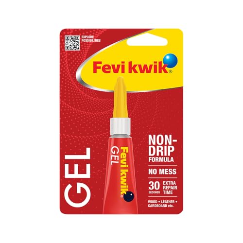 Image of Fevikwik Gel One Drop Instant Adhesive | Multipurpose Gel | Easy to Use | Hassle Free | Ideal for Art & Craft | Can be used on variety of surfaces | Create, Make, Decorate | 3g