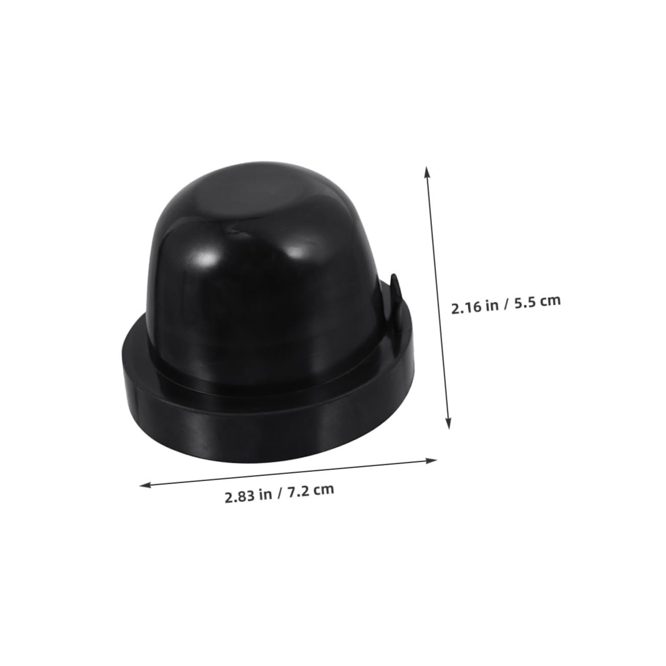 PRETYZOOM 5Pcs Car Headlight Rubber Cover Vehicle Headlamp Dust Cap Protection for Auto Headlight Seal Compatible with Various Car Models