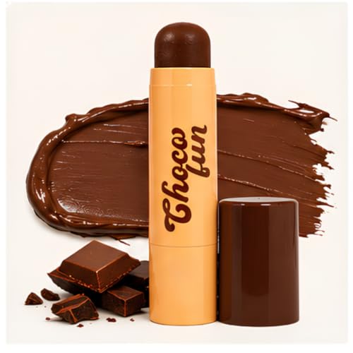 Contorno Stick Choco Fun Fenzza, Bastão com Vitamina E e Manteiga de Karité, Aroma de Chocolate - Maquiagem (70%)