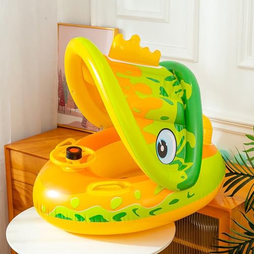 Flotteur de piscine protégeant bébé du soleil et des vagues - 3