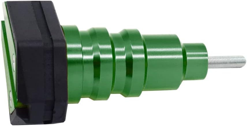 Motorcycle Frame Sliders Guard Crash Engine Fairing Falling Protector CNC Compatible with Kawasaki Ninji650 ER6N/6v(Green)