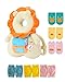 Head Safety Protector Pad for Baby Toddler Walker,Infant Talking Head Protection Backpack Cushion,Lion Sets