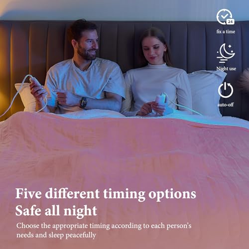 greenoak Cobertor Aquecido Elétrico Queen Size 84